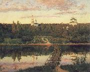 Isaac Ilich Levitan The Quiet Monastery oil painting picture wholesale